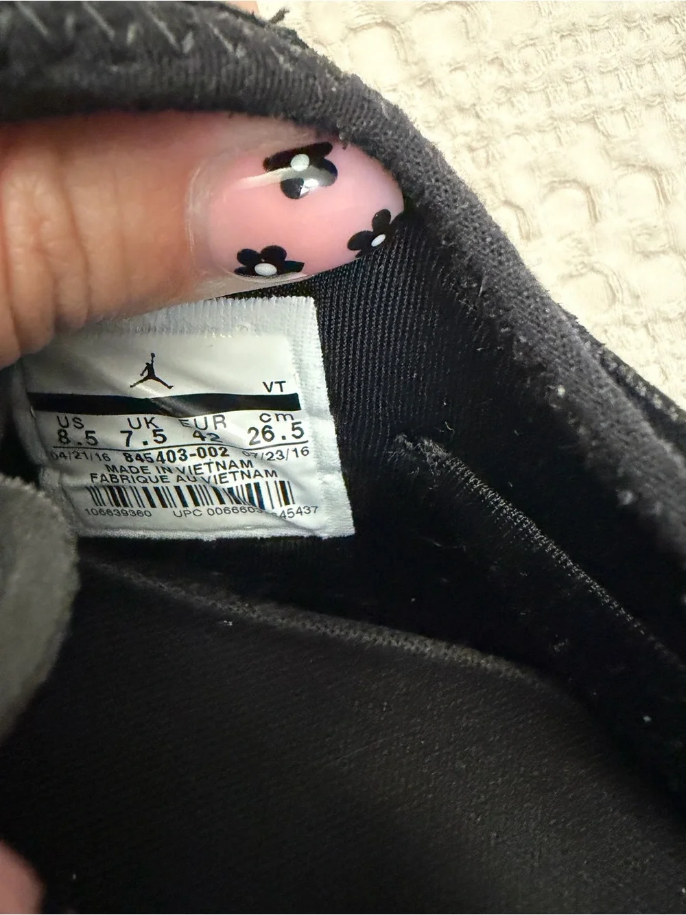 Jordan secure details low
